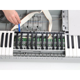 Замена черных ключей Casio WK-220