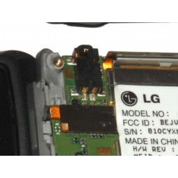 Замена аудиопорта LG VX5500